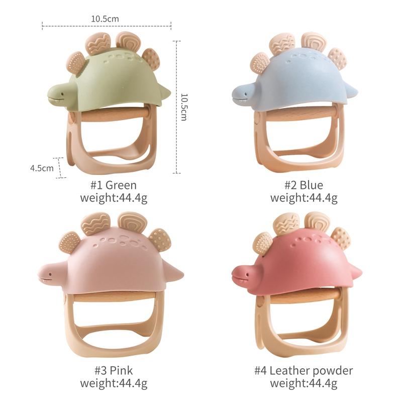 Baby Teether Gloves Pacifier Kids Teething Silicone Newborn Dental Care Gums Anti Eating Hand Molar Stick Baby Accessories