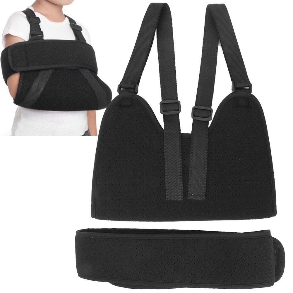Adjustable Arm Sling Pediatric Toddlers Arm Support Brace Wrist Sprain Fracture Care L