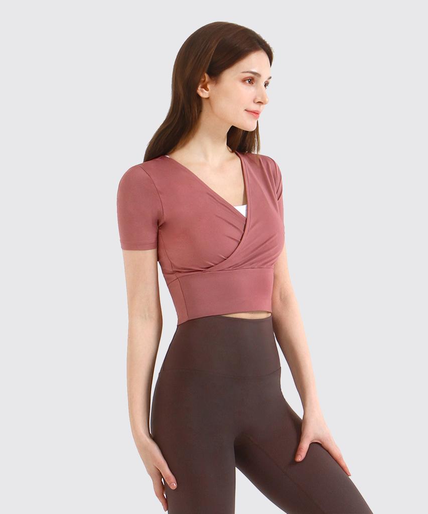 NOKJOK Hayes Crop Top Running Yoga Wear Pilates Wear