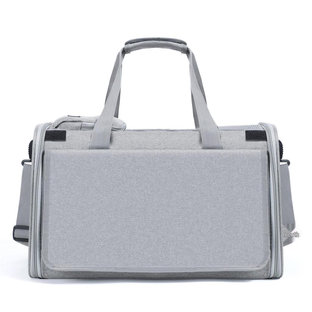 Pet Tote Bag: New Oxford Cloth, Breathable, Skylight Design, Portable Carrier