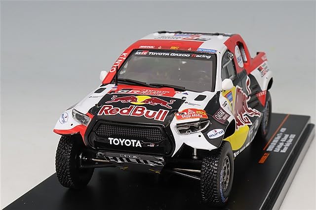 

IXO Scale Toyota GR DKR Hilux 2023 Dakar Rally Winner Baumel 1/43 T1+ #200 N. Al-Attiyah/M.
