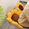 Office Sunflower Plush Cushion Pillow Living Room Sofa Headboard Plush Decorative Pad Car Sunflower Car Seat Plush Back Cushion