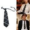 Elegant Detail Polyester Necktie Gender Neutral Design for Business Meetings Social Gatherings