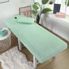 Crystal Velvet Thick Bed Cover Simple Beauty Bed Covers Massage Bed Cover for Hospital Hotel Beauty Salon with Open Hole