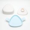 OSK Onigiri Case, Antibacterial, Bento Box, 290ml, Shimaenaga SEN, Made In Japan, with Pressed Mold, Microwave Safe, LS-20, Made In Japan