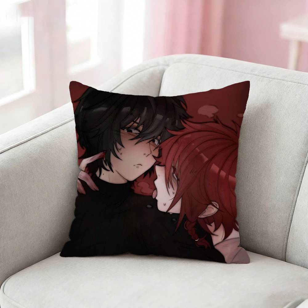 ZZeno Remake Anime Pillow Case Pattern Printed Pillowcase For Living Room Sofa Cushion Cover