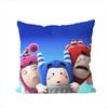 Oddbobs Pillow Case For Car Sofa Decorative Home Doublesided Print Plush Square Throw Pillow Cushion Cover