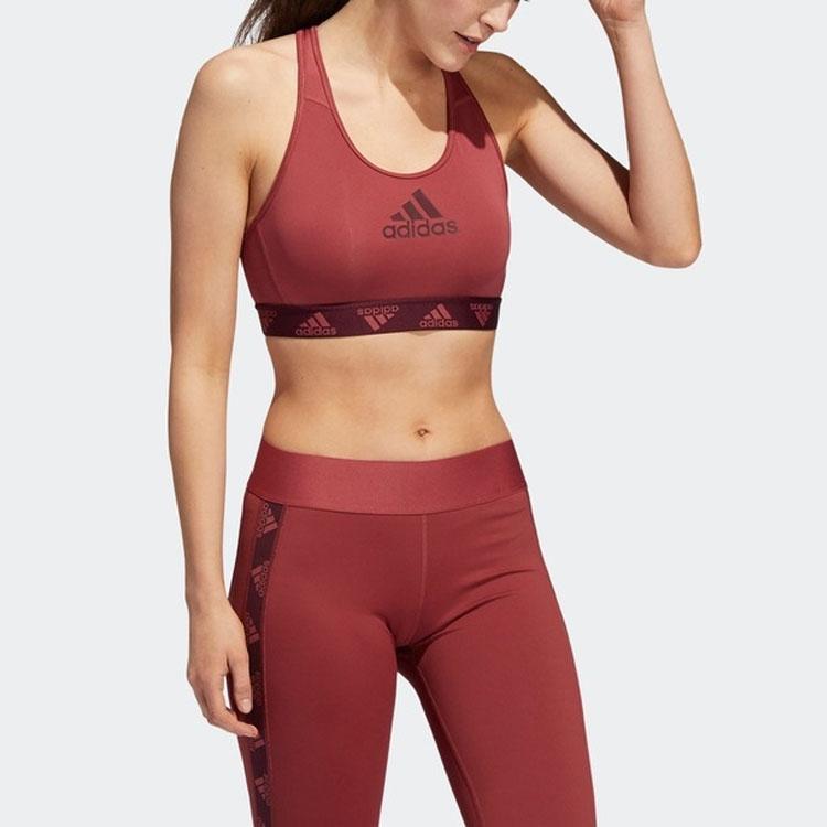 Adidas Medium Intensity Training Sports Bra Women Underwear Dark-Purple GC8176