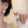 Wind fashion versatile stud earrings women's hot-selling high-end temperament trendy earrings street stall night market explosion
