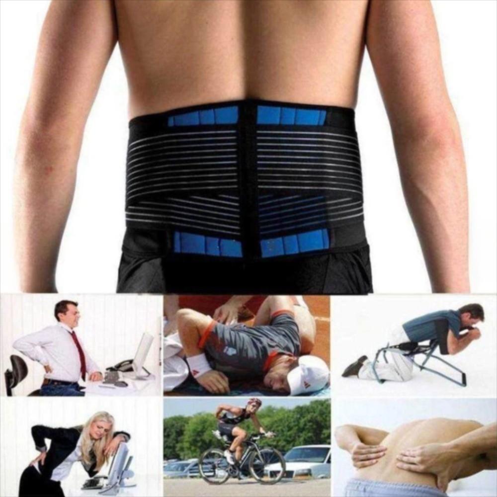 Anti-skid Back Lumbar Support Belt Adjustable Waist Trainer Brace Waist Orthopedic Corset  Gym