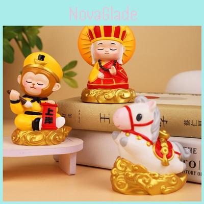 Journey To The West Sun Wukong Resin Home Decor Figurine With Prosperity Symbols For Gift Giving