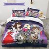 Beetlejuice2 Pattern Bedding Quilt Set  Home Decoration  Gift (1 * Duvet Cover + 2 * Pillowcase  Without Core)