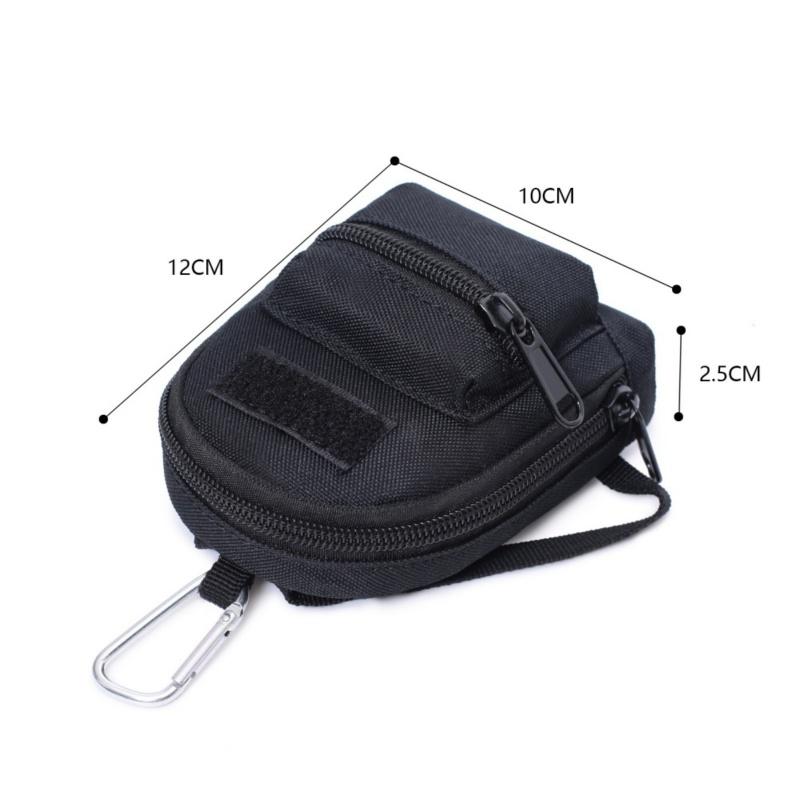 Tragbares Schlüsseletui, Outdoor-Sport, Münzgeldbörse, Reißverschlusstasche, multifunktionale Tasche