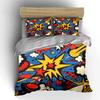 "Abstract Pop Art Decor Set" Bedding Set with 1 Duvet Cover 2 Pillowcases Single Double King Queen Gift