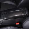 ABS Carbon Fiber/Oak Wood Grain Car Central Control Armrest Box Cover Trim For Mercedes-Benz B-Class GLA GLB CLC Car Accessories