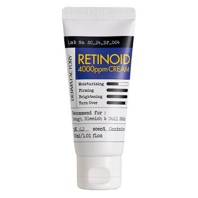 Retinoid 4000ppm Cream 30ml – High-Potency Vitamin A Forte with Retinal + Retinol, Firming & Brightening Wrinkle Care, Vegan, Korean