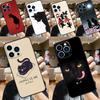 Black Cat Face Kitty Case For Xiaomi 14T Pro 11T 12T 13T 13 14 15 Ultra Cover For POCO F7 F6 F5 X3 X5 X6 X7 Pro
