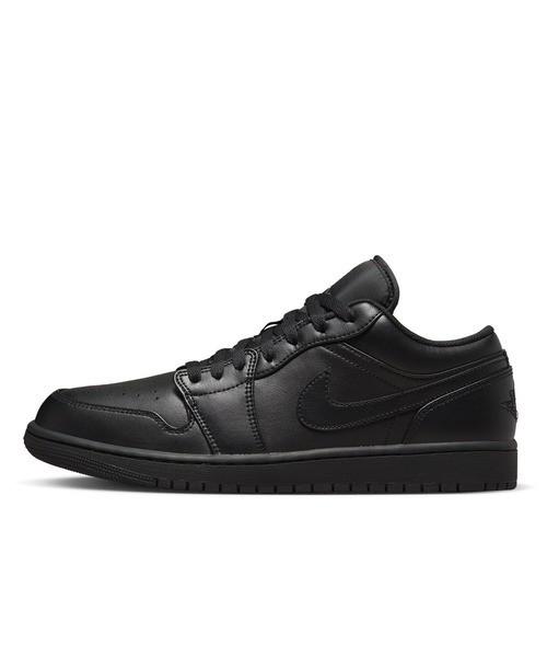 553558-093 Nike Air Jordan 1 Low Triple Black (Men's)