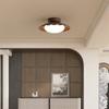 CHAO 6 Modern Nordic Retro Corridor Corridor Light Wardrobe Entrance Foyer Antique Walnut Wood Grain Balcony Ceiling Light