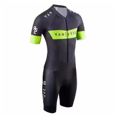 2026 Zomer Korte Mouwen Triathlon Onesie Fietskleding Triathlon Mountainbike Racepak