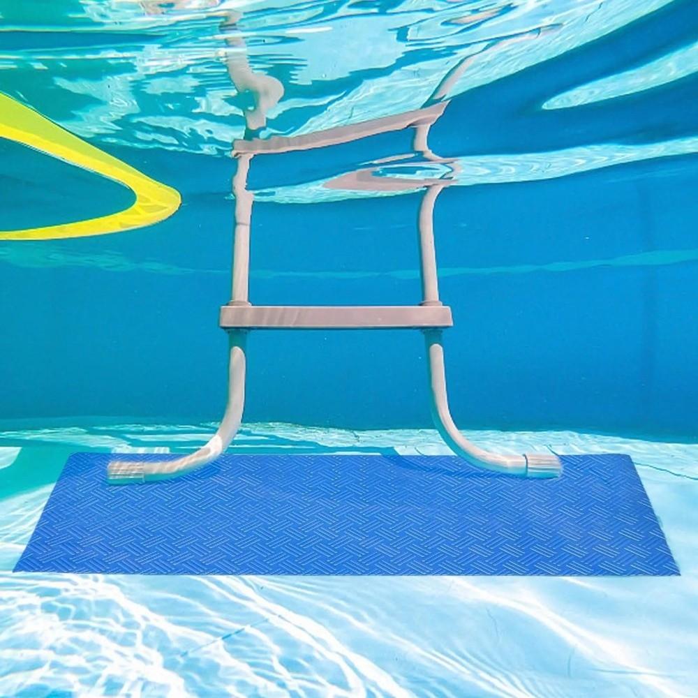 Wasserabweisende rutschfeste Poolmatte Langlebige Konstruktion Bootsdeckmatte Schwimmbad