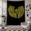 Wall TapestryWu Tang Clan Art Hanging Cloth Decorative Background Cover for Room Decoration