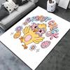 Retro Groovy Chick Carpet Rug For Living Room Bedroom Home Sofa Decoration Kids Play Nonslip Floor Mat