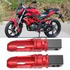 1 Pair Motorcycle Rear Foot Pegs CNC Process T6063 Aluminum Alloy Replacement For     252R 2021‑2022