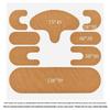 10 Sheet Reusable Face Patches Anti Rimpel Pads Face Forehead Neck Hand Care Skin Lifting Tool Sticker Anti-Wrinkle Skin Care
