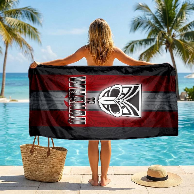 Asciugamano da Spiaggia Moda Wigan Warriors Portatile Morbido Asciugatura Rapida per Nuoto Campeggio Vacanze