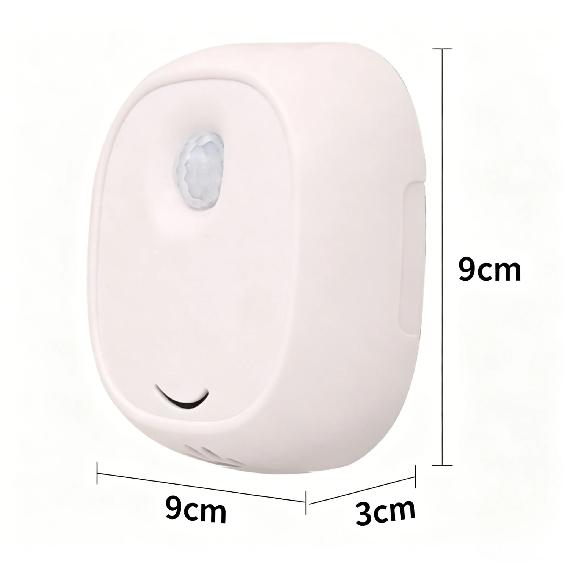 Smart Negative Ion Air Purifier for Pets – Silent Automatic Odor Remover for Cat Litter Box & Dog Room, Portable Deodorizer for