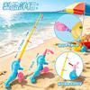 Funk Doggie Magnetic Fishing Toy, Water Play Bath Toy, Fishing Game for Pool, with Fishing Rod and Net, Storage Case, 73-Piece Set, Popular with Boys
