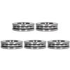 5Pcs Thrust Ball Bearings Plane Axial Thrust Balls Bearing for Crane Hooks Vertical Water
