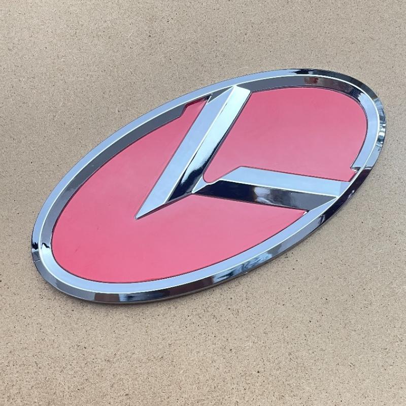 1 K-Car-Emblem - Geeignet für K2 K3 K4 K5 Motorhauben-/Kofferraum-Logo-Dekoration, modisches Autozubehör, hochwertiges Emblem, für Autoenthusiasten