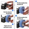A96I-Drill Conversion Grinder Ceramic Grinding Wheel Polishing Stand Metal Polishing Sharpening Conversion Tool Kit