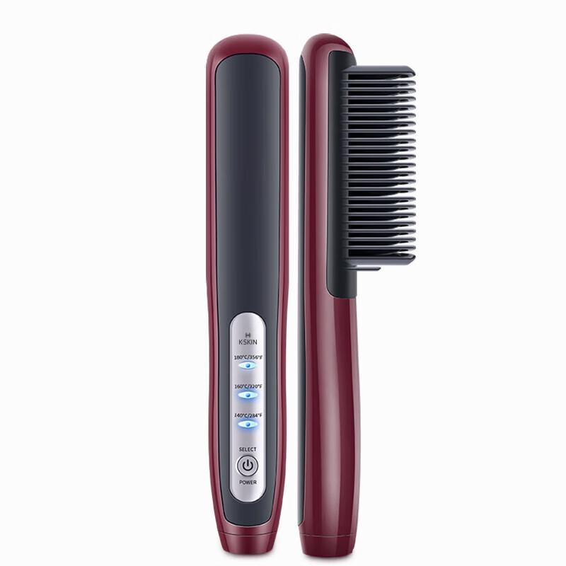 

Jindao Mini 2-in-1 Hair Straightener & Curler Brush