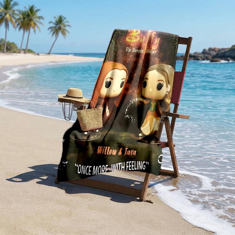Buffy Fashion Beach Towel: Ideal for Summer Adventures Soft, absorbent and quick drying suitable for swimming and bathing
