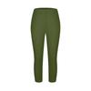 Pantaloni Capri elasticizzati taglie forti da donna con elastico in vita e tasche, pantaloni cropped comodi per l'uso quotidiano