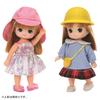 Takara Tomy Dress and Dress Kindergarten Outfit Ribbon Play Ages 3 and Up Licca-chan LW-20 Miki-chan Maki-chan Set, & Dress, Dress-Up Toy,