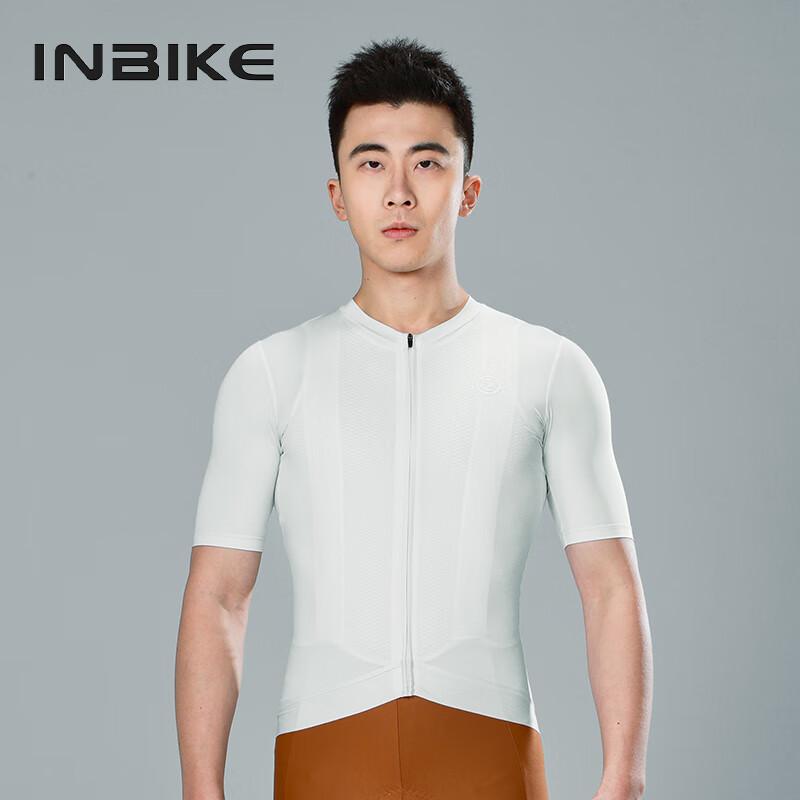 Summer Cycling Jersey Short-Sleeve Breathable Quick-Dry Men's Top for Road And Mountain Bikes, Light Green, XL