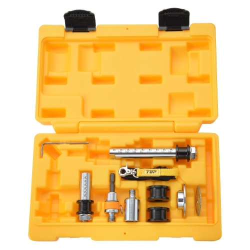 

TOP PVC Pipe Inner Diameter Cutter, 14-Piece Case Set, Impact Driver/Disc Grinder Compatible, 41mm Blade Diameter, TNC-4014S, Tsubame-Sanjo, Made in J