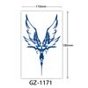 Herbal Tattoo Stickers, Juice Tattoo Stickers, Semi-Permanent English Letter Tattoo Stickers Tattoo
