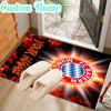 Custom Name Bayern Munchen Logo Design Rug Office Rug Chair Mat Non Slip Carpet Rugs for Bedrooms Dining Room Living Room Home Decor gifts