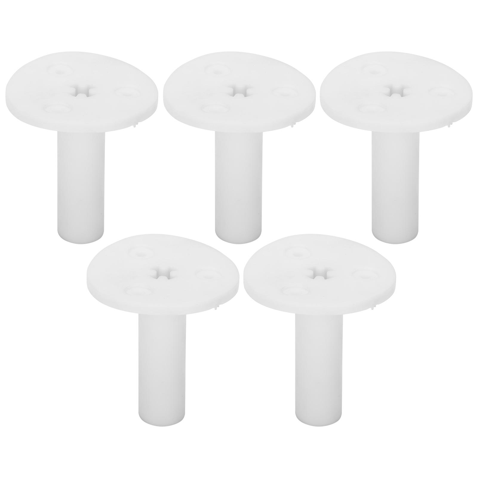 

5pcs Rubber Golf Tees Driving Range Golf Training Ball Tees Holder for Practice Mat