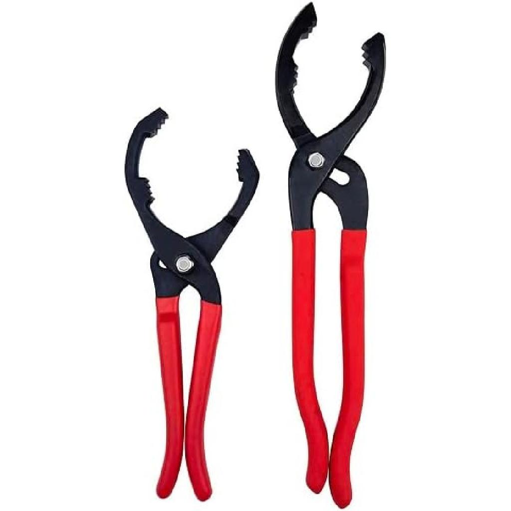 Oil Filter Wrench (L:12", Jaw Capacity: 60Mm To 102Mm), Automotive Oil Filter Removal Tool For Oil Change, Adjustable Fuel Filter Wrench Plier (1