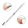 Manicure Cuticle Cutter Steel Pusher 3pcs/Set,Nail Supplies,Nail Tools,Nail Art Tools For Press On Nails
