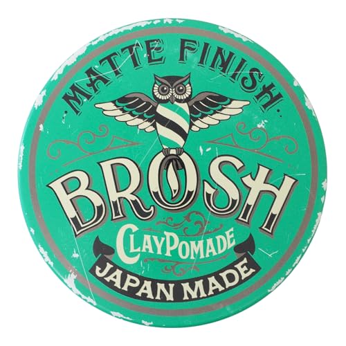 BROSH CLAY POMADE 120g Matte Hard Hold