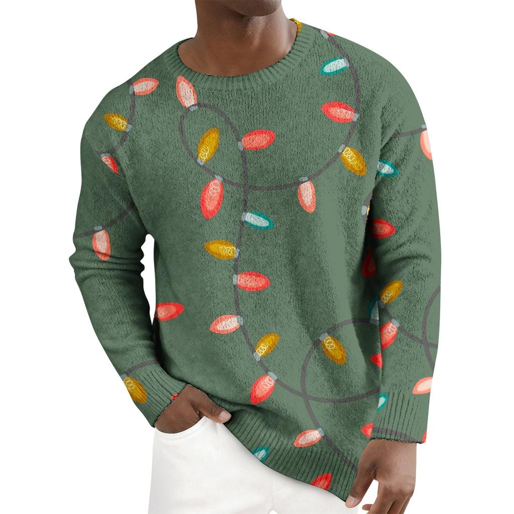 GPB-DDMTT01 Imitation Mink Pullover Sweater 3D Printing Universal for Men and Women