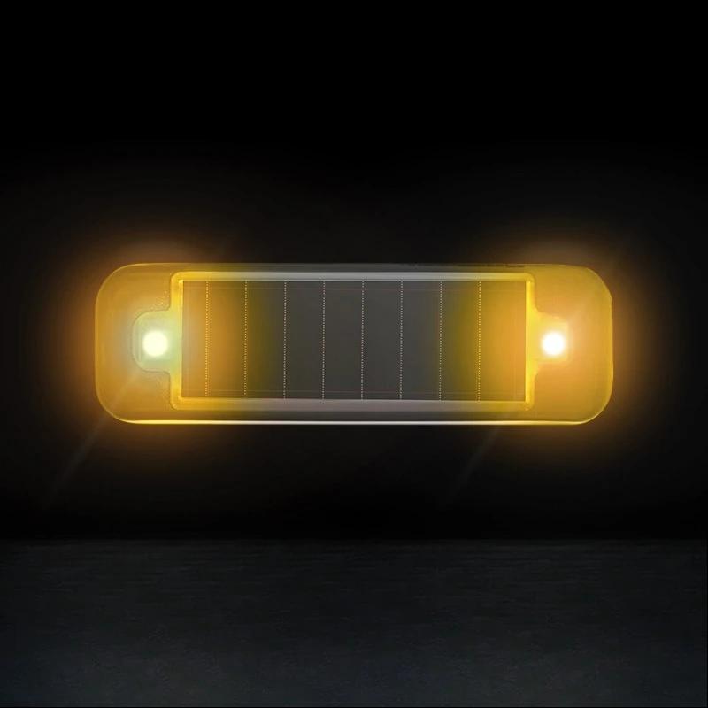 1PC LED Solar Decorative Light, Suitable for Cars, Motorcycles, Bicycles Driving Flashlight