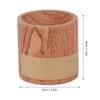 Wood Essential Oil Diffuser Home Cylindrical Aromatherapy Oil Diffuser for Workout Yoga Meditation 1.6 Inch